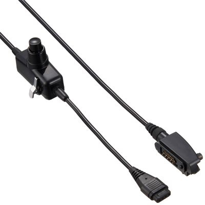 Icom OPC-637 Connection Cable with Built-in Call Switch, Non-Locking Type