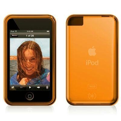 Speck SeeThru Hard Shell Case and Holster for iPod touch 1G (Orange)