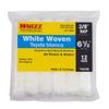 Work Tools International 44540 Mini Roller CVR 3/8" 12PK, 6.5 inches, White view 1