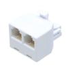 Taro'S CMJ-AD2 RJ11/12 Modular Cable, 2 Distribution Adapter, 6 Poles, 4 Cores, 6 Poles, 2 Cores, Eco Simple Packaging view 1
