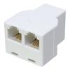 Taro'S CMJ-AD2E RJ11/12 Modular Cable, 2 Distribution Extension Adapter, 6 Poles, 4 Cores, 6 Poles, 2 Cores, Eco Simple Packaging view 1