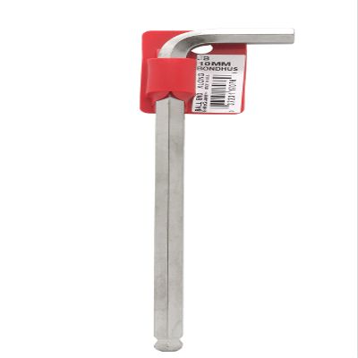 10mm BriteGuard Plated Ball End L-Wrench Tagged & Barcoded