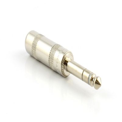 Switchcraft 297 Male Phone Plug Connector, 3 Position, Straight, Cable Mount, 3 Terminal, 1/4" Size