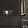 SentrySafe Black Security Safe with Key Lock for Home, Office, or Dorm holds Money, Jewelry, Documents, and Other Valuables, 0.35 Cubic Feet, X031 view 2