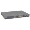 24PORT Managed 10/100/1000BT L2/L4 Standalone with Poe & 2COMBO view 1