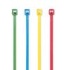 4" x .10" Blue Cable Ties [PRICE is per CASE] view 1