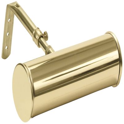 House of Troy A7-61 Advent Picture Light, 7", Polished Brass