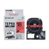 King Jim SJ18R Tepra PRO Tape Cartridge, Magnetic Tape, 0.7 inches (18 mm), Red Label/Black Character, Length 5.9 ft (1.5 m) view 1