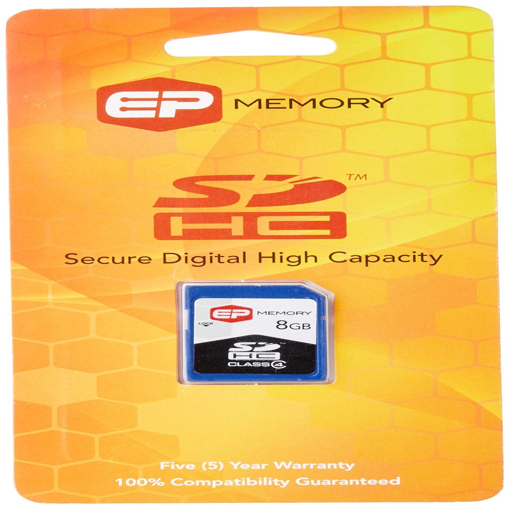 8GB Ep Sdhc Secure Digital Class 4 Sd Flash Card High Speed