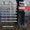 DUNLOP Chesapeake Rubber Boots Plain Toe for Men & Women PVC - Waterproof - Lightweight Garden, Fishing & Rain Boots with Wide Calf Black Size 324 view 2