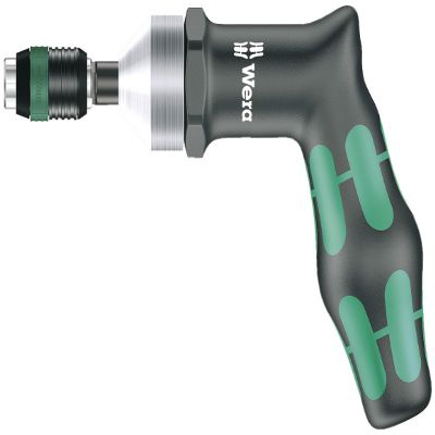 WERA 7400 Pistol VOR 05074717001 Kraftform Preset Torque Screwdriver 3.0-6.0 Nm with Rapidaptor Quick Release Chuck