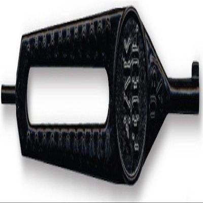 Zak Tool Super Flat Grip Universal Handcuff Key Solid Steel Black ZT25