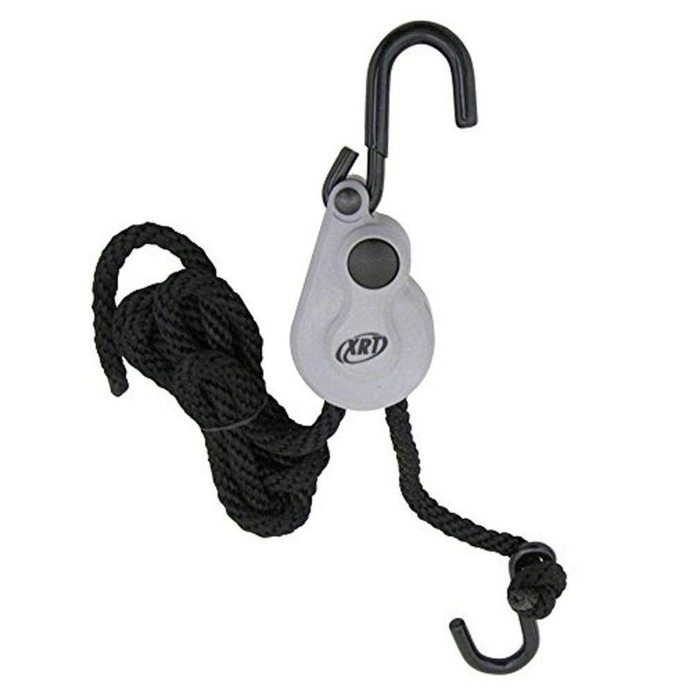 Progrip 404400 XRT Rope Lock Tie Down w/Push Button Release for Cargo Transport and Control: 8' x 3/8" (Pack of 1)