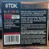 TDK SA-100 IEC II/TYPE II High Bias view 2