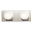 Kichler Linear Bathroom Vanity Light Fixture 48 in Brushed Nickel, Modern 4-Light Design, 628NI view 2