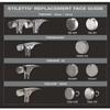 Stiletto TBM-SR TiBone Mini-14 Smooth Replaceable 3-ounce Steel Face Including Bolt kit view 3
