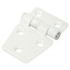 White Nylon Shortsided Door Hinge2 view 1