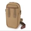 Billingham Compact Stowaway Camera & Travel Pouch (Khaki Canvas/Tan Leather) view 2