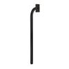 Mighty Mule (FM100) Powder Coated Black Keypad Mounting Post, 22, Black view 1