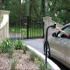 Mighty Mule (FM100) Powder Coated Black Keypad Mounting Post, 22, Black view 3