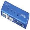2PORT Desktop USB to KVM Switch with Audio+USB Port 2SETS of Cables view 1