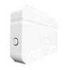 Bigfoot Networks 3.5 NAS with USB2.0 Firewire Aluminum Enclosure White view 1