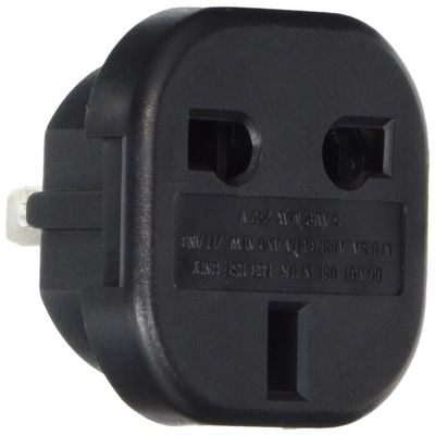 VCT VP9F Converts 3 Pin UK Plugs to USA or Australian Plug Adapter