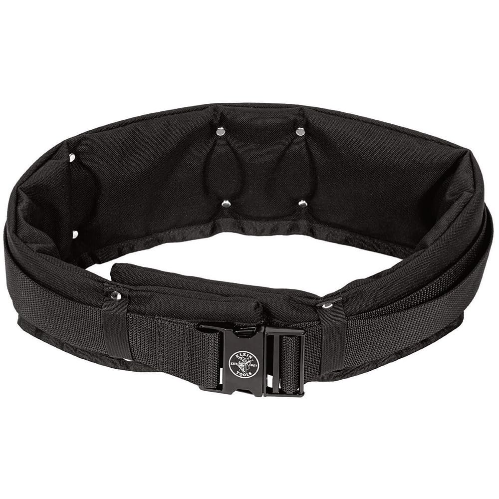 Klein Tools 5704L PowerLine Padded Tool Belt, Large