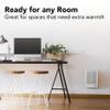 Broan-NuTone 194 High Capacity Wall Heater, White Painted Grille, 3000/1500 Watt 240 VAC, Covers 300 sq. ft. at Factory Wired Voltage view 4