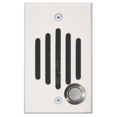 Channel Vision IU-0212C IU Series CAT5 Intercom Door Station, White
