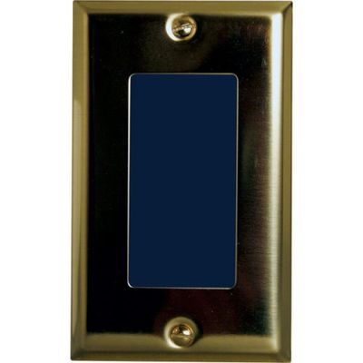Channel Vision 6200-222 Color Single-Gang Box Camera, Polished Brass