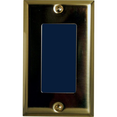 Channel Vision 6200-222 Color Single-Gang Box Camera, Polished Brass