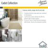 American Standard 735083-400.020 Cadet Toilet Tank Cover for Models with standard 12-Inch rough tank, models 2998, 2898, 2798 view 2