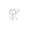 Alfi LLVR19162 Elkay Asana Single Bowl Drop-In Bathroom Sink, 19-5/8" x 16-11/16" x 6", Stainless Steel view 2