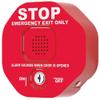 SAFETY TECHNOLOGY INTERNATIONAL Exit Door Alarm,Horn,105dB,Red view 1