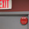SAFETY TECHNOLOGY INTERNATIONAL Exit Door Alarm,Horn,105dB,Red view 2