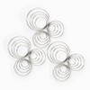 Umbra Set of 3 Dizzy Wall D'Cor, Chrome view 1