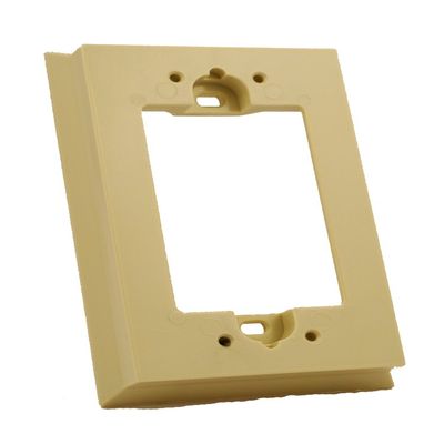Leviton Shallow Wallbox Extender for Decora/GFCI Device, 6197-I, Ivory