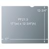 3M Privacy Filter - 3M PF21.3 Monitor privacy screen view 3