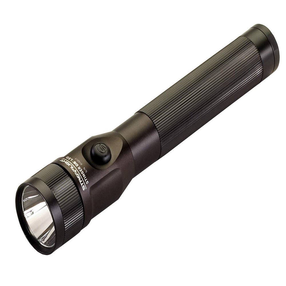 Streamlight 75813 Stinger DS 425-Lumen LED Flashlight with AC/DC Steady Charger, Black