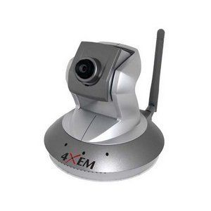 4XEM Wireless Pan/tilt Internet Camera 30 Fps at 640X480 3G Audio