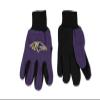 NFL Baltimore Ravens Two-Tone Gloves, Purple/Black view 1