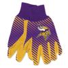 WinCraft unisex adult Two-tone work gloves, Purple, One Size Fits Most US view 1