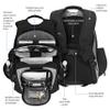 Brenthaven Tred Expandable Backpack Fits 15 inch Laptops, MacBooks, Chromebooks and Tablets - Durable, Spacious, Comfortable and Secure for Professionals, Office, Business or Personal Use - Titanium view 3