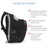 Brenthaven Tred Expandable Backpack Fits 15 inch Laptops, MacBooks, Chromebooks and Tablets - Durable, Spacious, Comfortable and Secure for Professionals, Office, Business or Personal Use - Titanium view 4