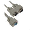 SF Cable 1ft DB9 Female to 2 Male Serial RS232 Splitter Cable view 2