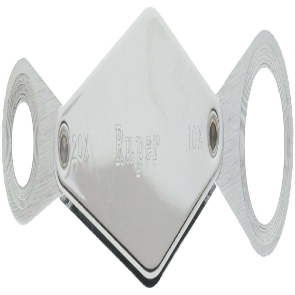 Shinwa Sokutei 75523 Loupe C High Magnification Storage Type, 10x, 20x, 0.5 inches (13 mm), Set of 2
