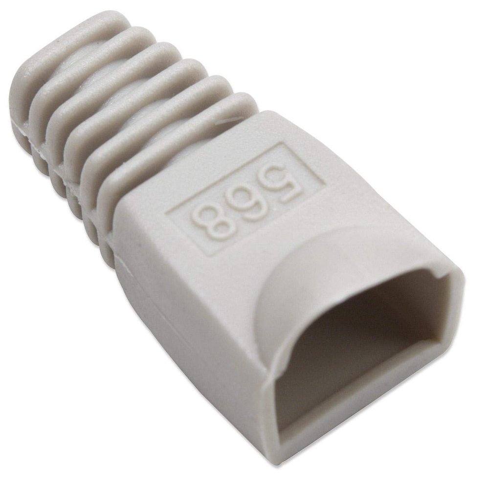 IC Intracom Intellinet Kink Cable Boot for RJ45 / Plug Gray