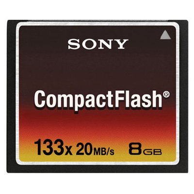 Sony NCFC8G 8 GB 133X CompactFlash Memory Card Includes Image Recovery Service