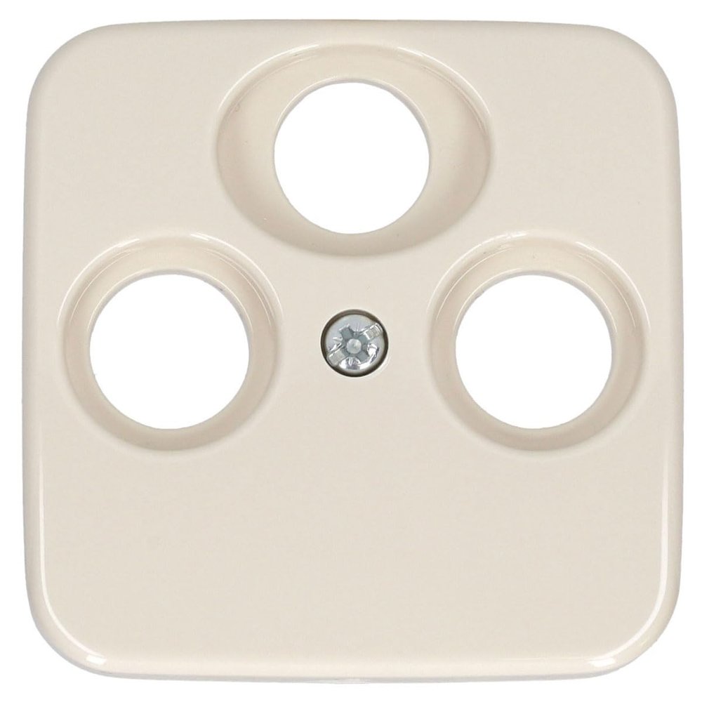 Busch-Jaeger 1743-03-212 Satellite Antenna with 3 Ports Cover